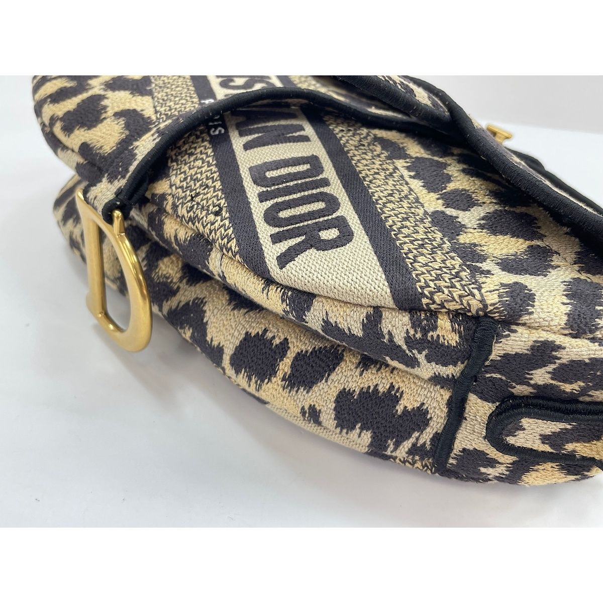 Dior Saddle Bag Handbag Yellow — view 9