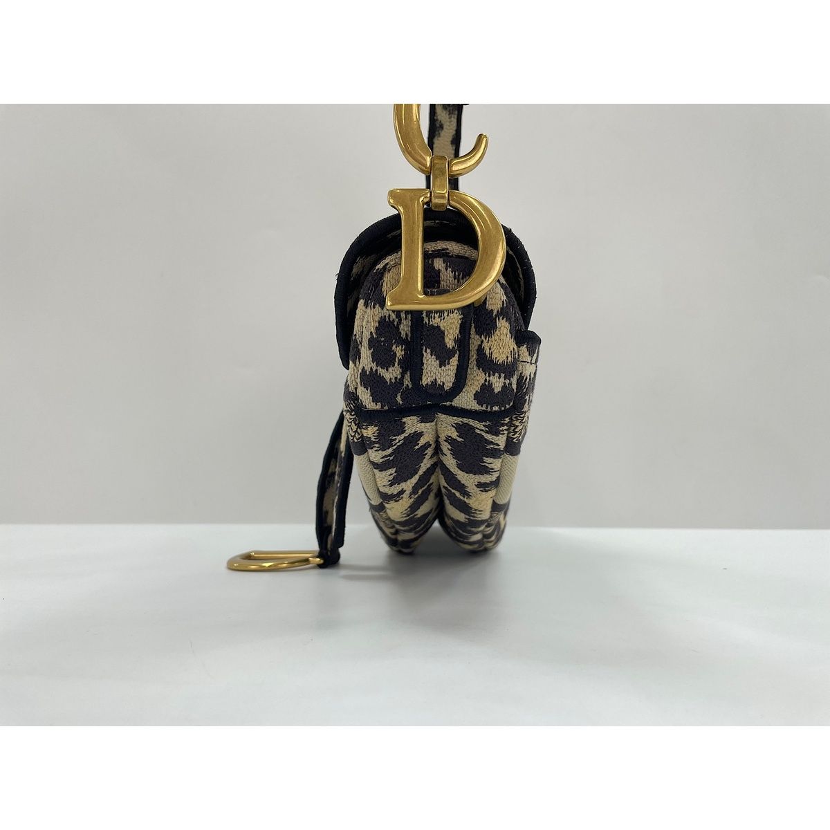 Dior Saddle Bag Handbag Yellow — view 6