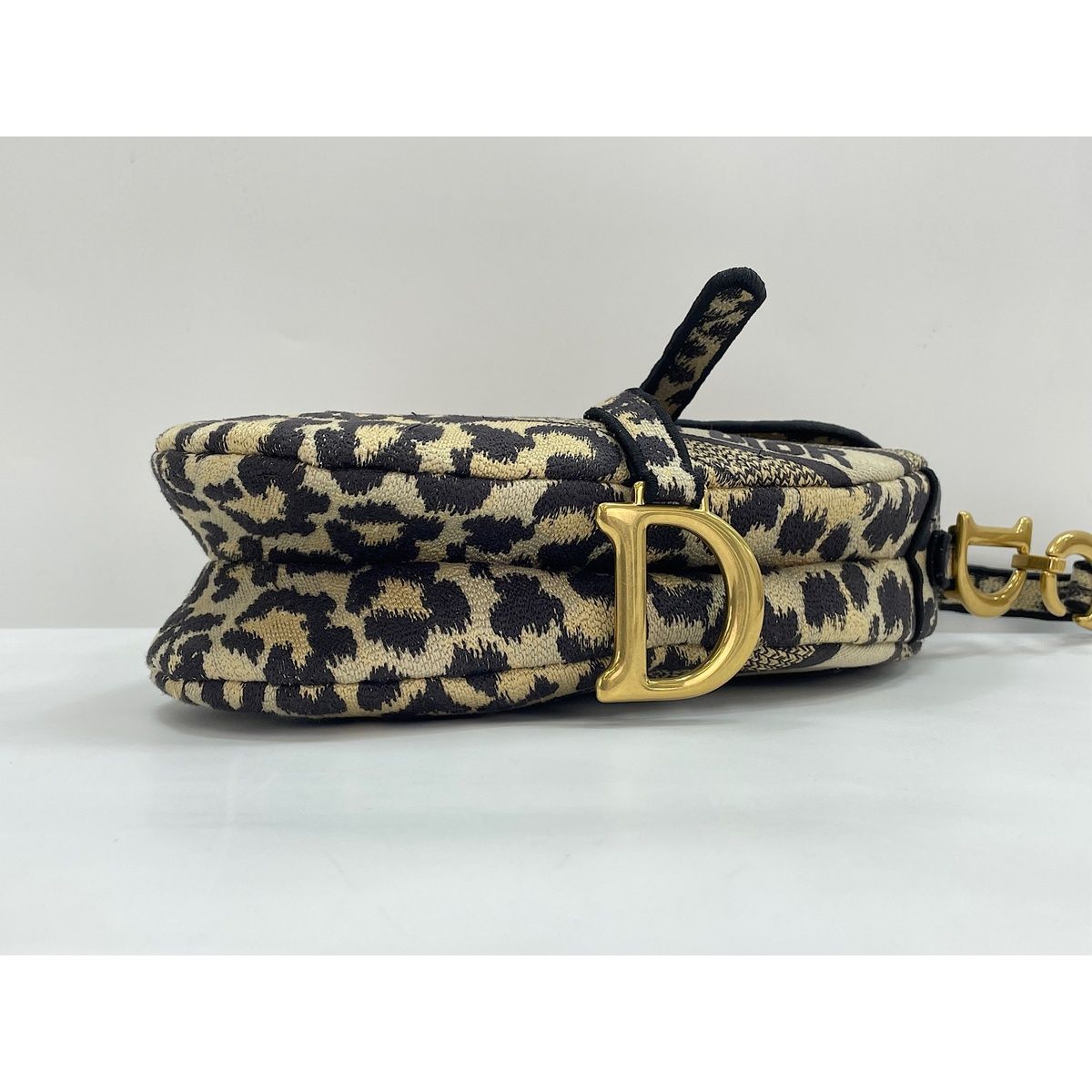 Dior Saddle Bag Handbag Yellow — view 7