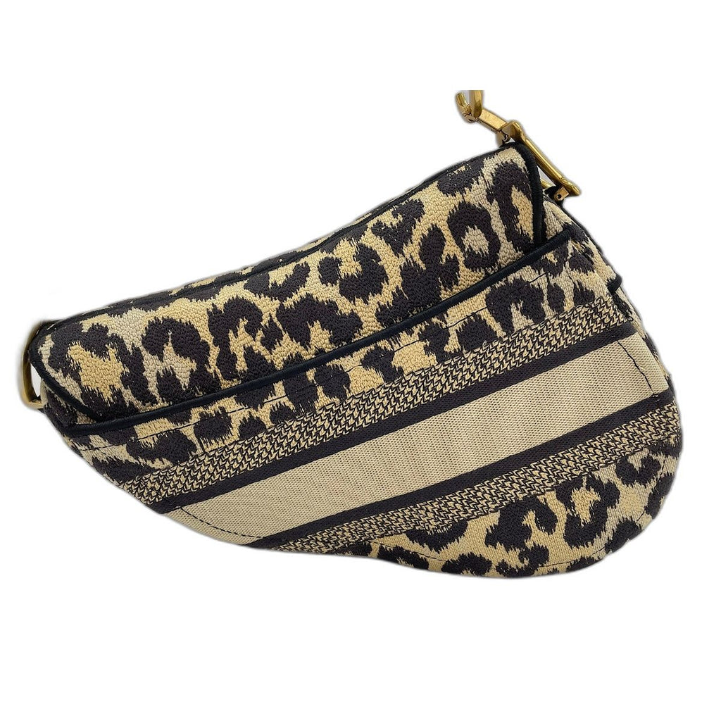 Dior Saddle Bag Handbag Yellow — view 3