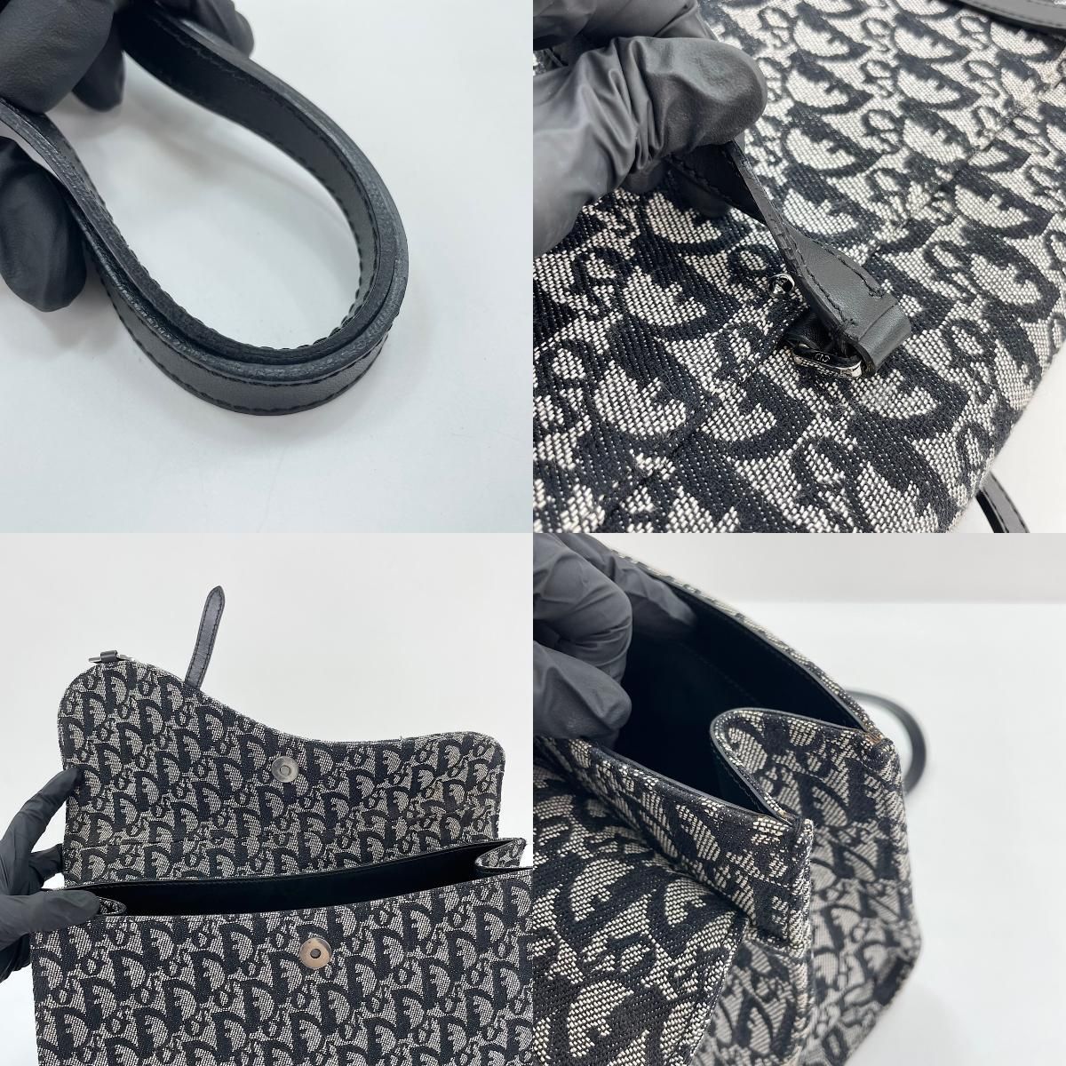 Dior Handbag Trotter Black — view 9