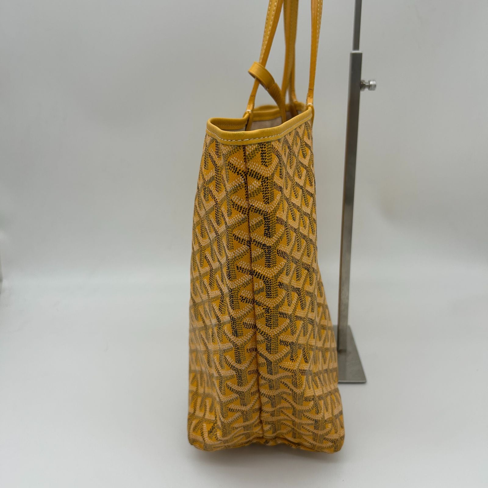 Goyard Saint Louis PM Tote Shoulder with Leather Yellow Pouch — view 3