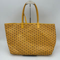 Goyard Saint Louis PM Tote Shoulder with Leather Yellow Pouch