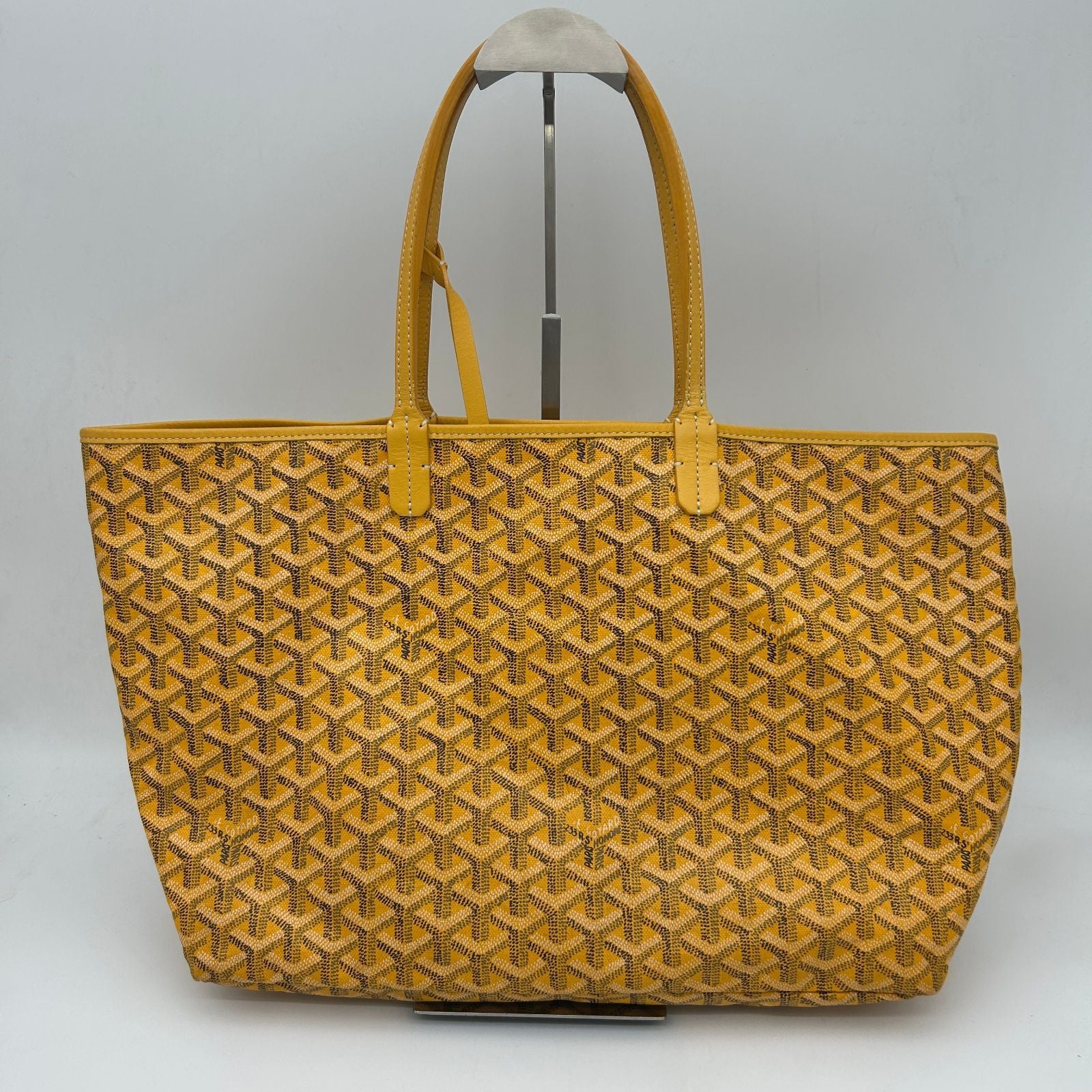 Goyard Saint Louis PM Tote Shoulder with Leather Yellow Pouch
