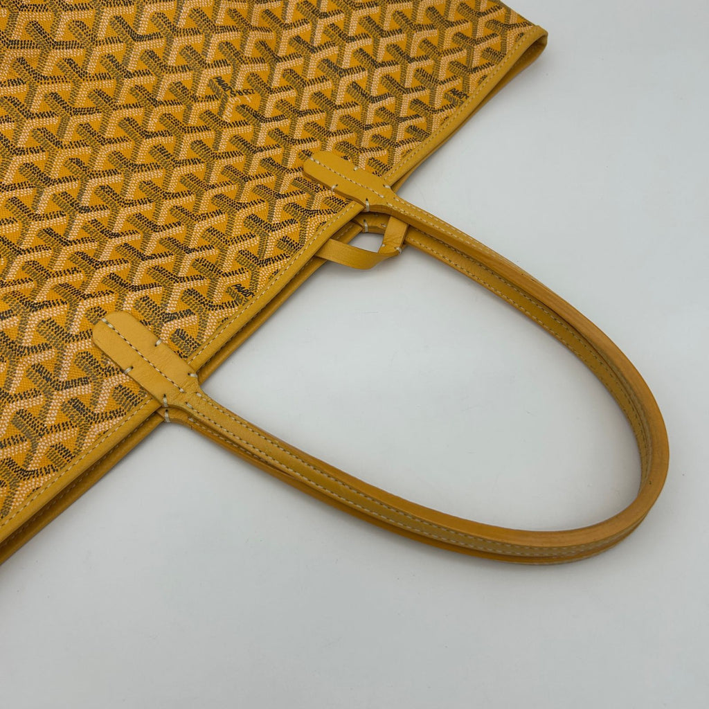 Goyard Saint Louis PM Tote Shoulder with Leather Yellow Pouch — view 5