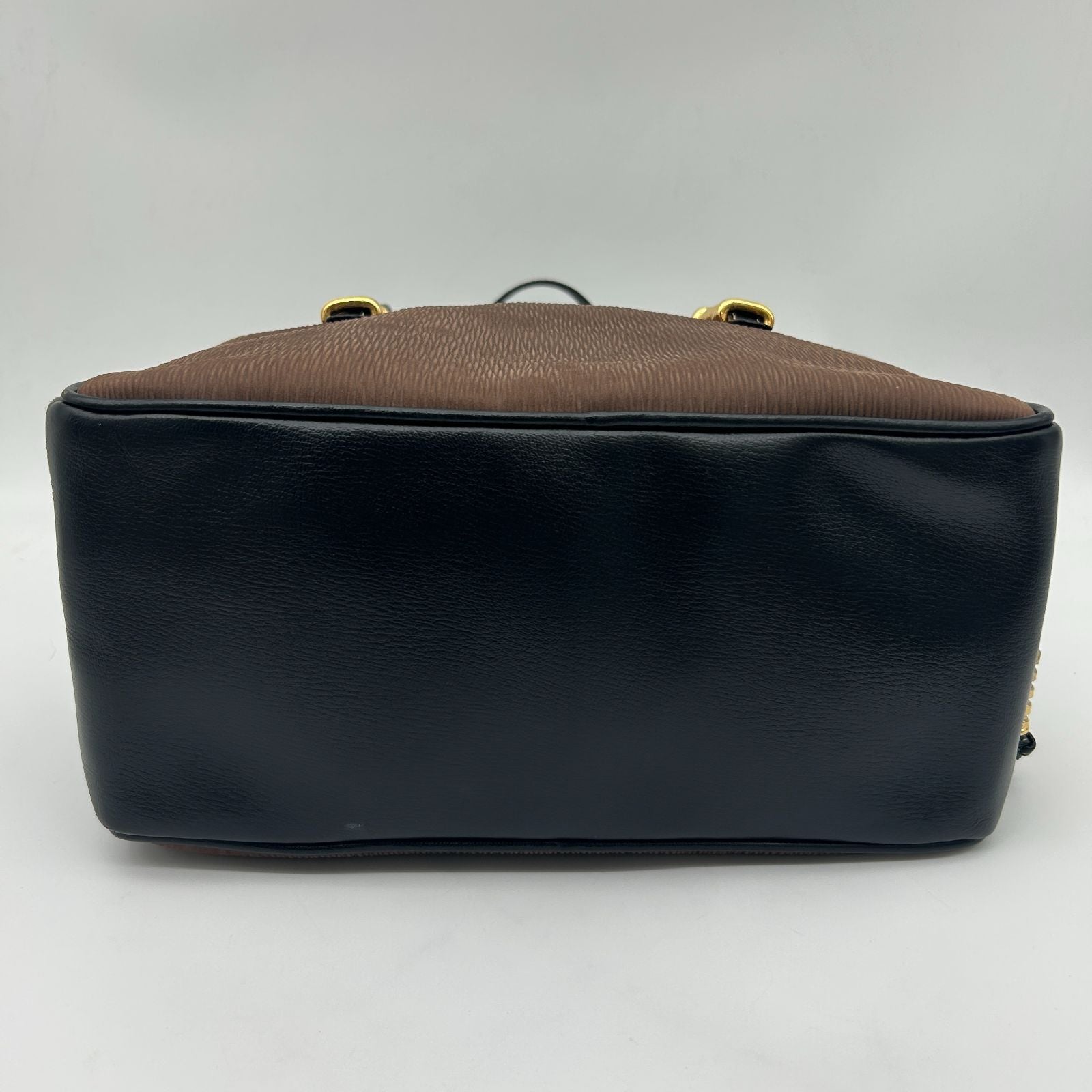 Loewe Vintage Rare Velazquez Handbag Leather Brown — view 6