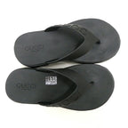 Gucci Thong Sandals Black 36 Rubber Platform Shoes — view 2