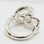 Hermes Heaven Croisette GM Ring 52 Silver — view 4