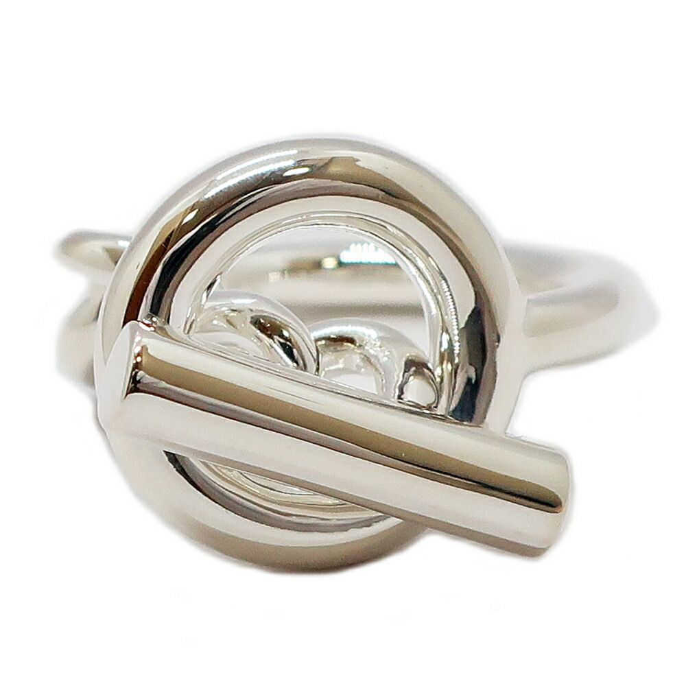 Hermes Heaven Croisette GM Ring 52 Silver