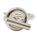 Hermes Heaven Croisette GM Ring 52 Silver