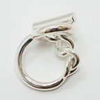 Hermes Heaven Croisette GM Ring 52 Silver — view 5
