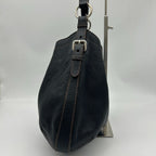 Prada Leather Shoulder Bag Black — view 4
