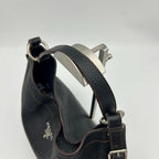 Prada Leather Shoulder Bag Black — view 6
