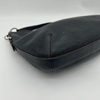 Prada Leather Shoulder Bag Black — view 8