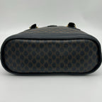 Celine Macadam Shoulder Bag Canvas Black — view 6