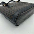 Celine Macadam Shoulder Bag Canvas Black — view 9