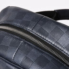 Louis Vuitton Campus Backpack Damier Infini Dark Navy — view 6