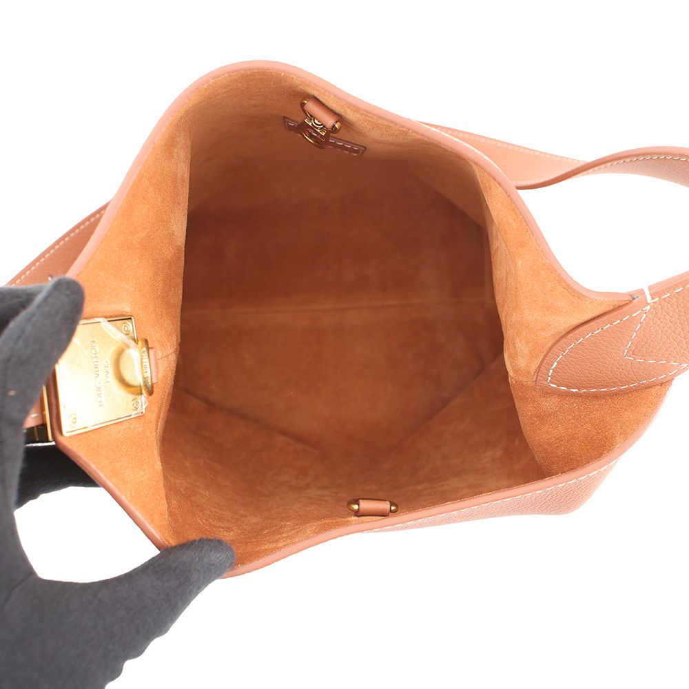 Louis Vuitton Shoulder Bag Calf Leather Lowkey Hobo PM — view 5