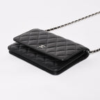 Chanel Timeless Classic Line Chain Wallet CC Logo Lambskin Shoulder Bag — view 5