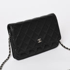 Chanel Timeless Classic Line Chain Wallet CC Logo Lambskin Shoulder Bag — view 3