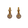Gucci Earrings Double Pink Gold White