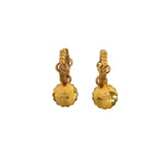 Gucci Earrings Double Pink Gold White — view 2