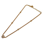 Gucci Necklace Double Pink Gold White — view 2
