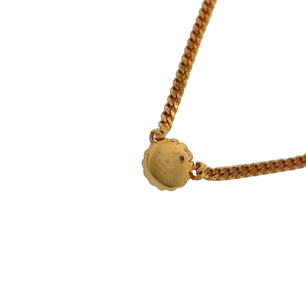 Gucci Necklace Double Pink Gold White — view 3
