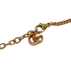 Gucci Necklace Double Pink Gold White — view 4