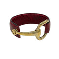 Gucci Bangle Horsebit Bordeaux Gold Bracelet