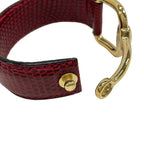 Gucci Bangle Horsebit Bordeaux Gold Bracelet — view 4