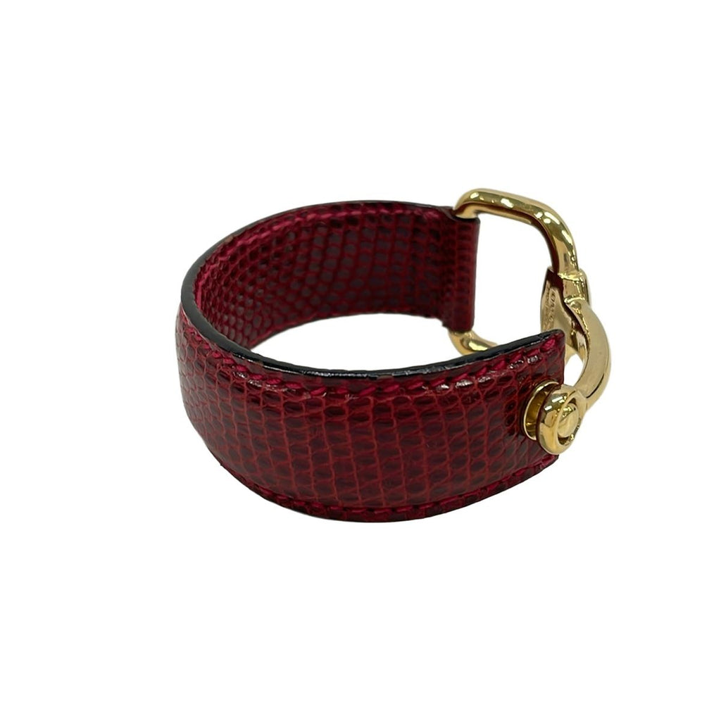 Gucci Bangle Horsebit Bordeaux Gold Bracelet — view 2