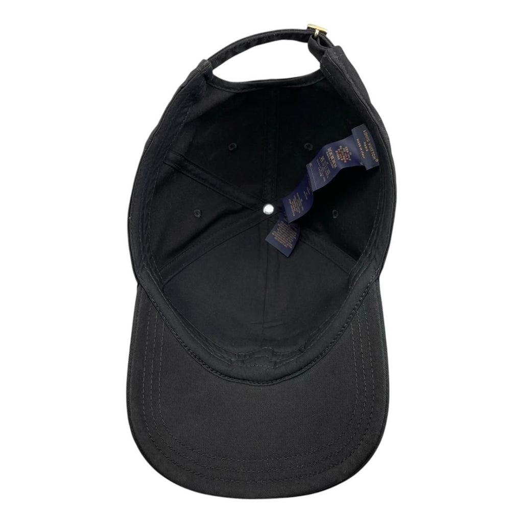 Louis Vuitton Hat Cap My LV Paris L Cotton Logo Noir Black — view 7