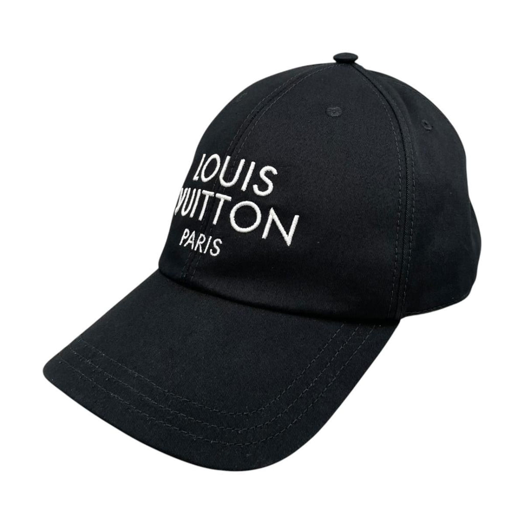 Louis Vuitton Hat Cap My LV Paris L Cotton Logo Noir Black