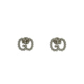 Gucci Earrings Interlocking Silver