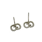Gucci Earrings Interlocking Silver — view 3