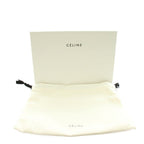 Celine Large Flap Wallet Coin Purse Leather Gray — view 9