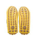 Louis Vuitton Monogram Driving Shoes Suede 6.5 Mustard — view 5