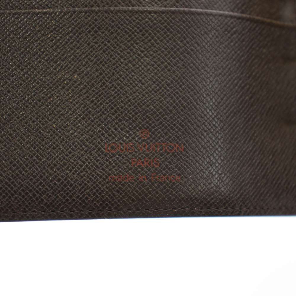 Louis Vuitton Damier Ebene Agenda MM Notebook Case Brown — view 3