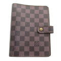 Louis Vuitton Damier Ebene Agenda MM Notebook Case Brown