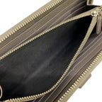 Saint Laurent Paris Wallet Sac de Jour Gray Zip Around Leather — view 4