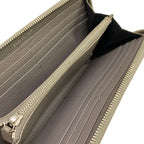 Saint Laurent Paris Wallet Sac de Jour Gray Zip Around Leather — view 3