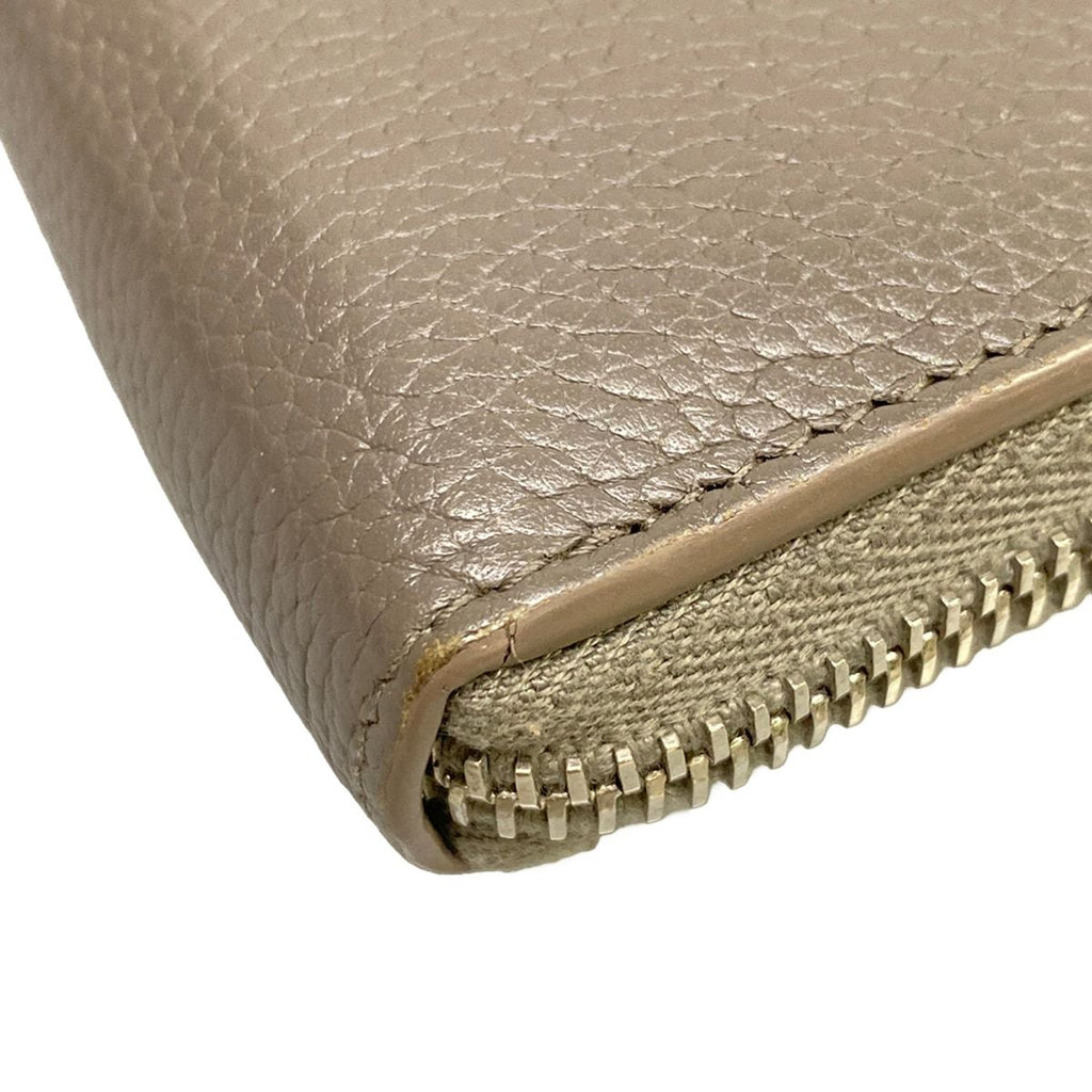 Saint Laurent Paris Wallet Sac de Jour Gray Zip Around Leather — view 7