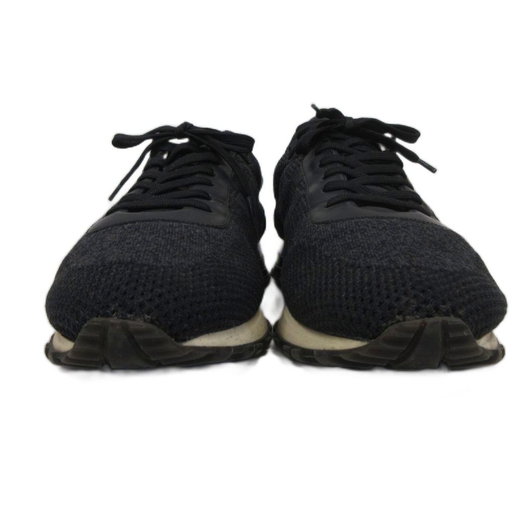 Louis Vuitton Run Away Line Damier Sneakers 10 Black — view 3