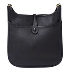 Hermes Shoulder Bag Evelyne 2 PM Taurillon Clemence Black Gold — view 2