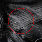 Prada Tote Leather Black Frill — view 9