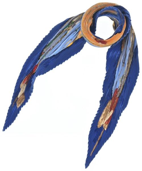 Hermes Bandana Scarf Blue — view 2