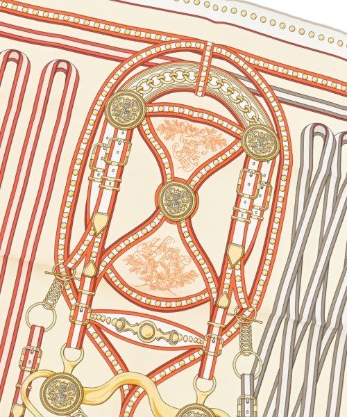 Hermes Bandana Scarf Beige — view 2