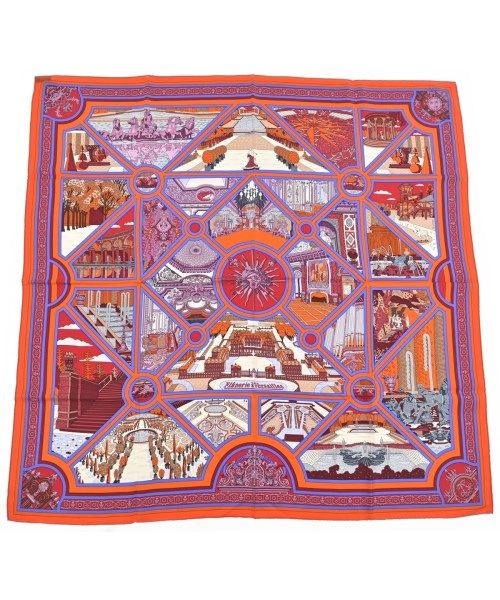 Hermes Bandana Scarf Orange