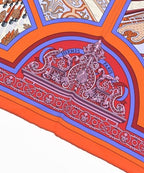 Hermes Bandana Scarf Orange — view 3